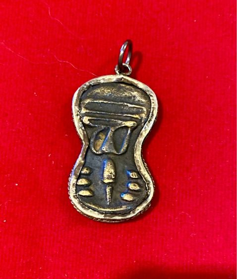 พระมเหศวรหลวงพ่อโบ้ยวัดมะนาวเลี่ยมเงินแท้ รูปที่ 3