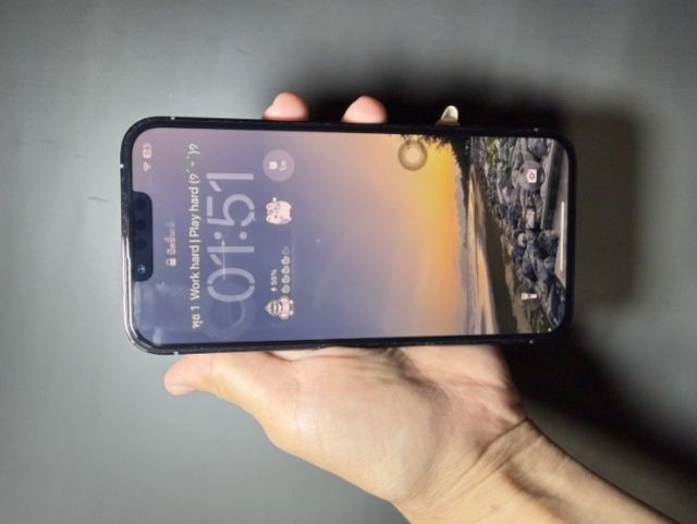 iPhone 13 Pro 128 GB  มือ2 สีเซียร่าบลู 
สภาพสวยๆ พร้อมใช้งาน
12000งดต่อลดแล้วจาก(13,200)เปลี่ยนแบตจากศูนย์ให้ใหม่แล้ว สภาพแบต100เปอร์เซน รูปที่ 6