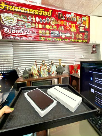 iphone 17 air 256 gb สีดำ แบท100 รอบชาร์จ4 ใหม่มากครบกล่องค่ะ รูปที่ 7