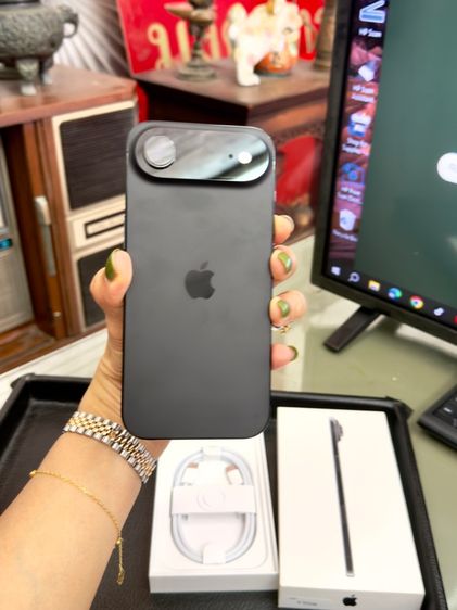 iphone 17 air 256 gb สีดำ แบท100 รอบชาร์จ4 ใหม่มากครบกล่องค่ะ รูปที่ 14