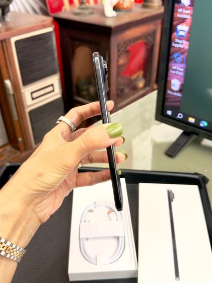 iphone 17 air 256 gb สีดำ แบท100 รอบชาร์จ4 ใหม่มากครบกล่องค่ะ รูปที่ 8