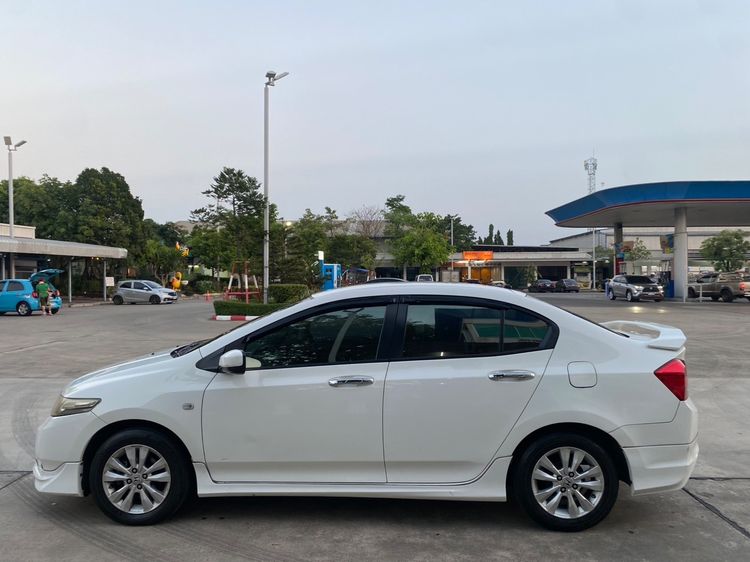 Honda City 2014 1.5 V CNG Sedan เบนซิน NGV เกียร์อัตโนมัติ ขาว รูปที่ 4