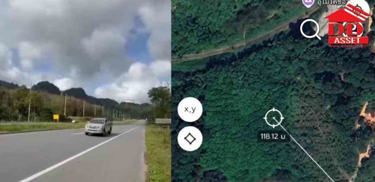 ขายที่ดินติดถนนเอเซีย 5-3-5 ไร่ จ.นครศรีธรรมราช ช่องเขาถ้ำใหญ่ รูปที่ 4
