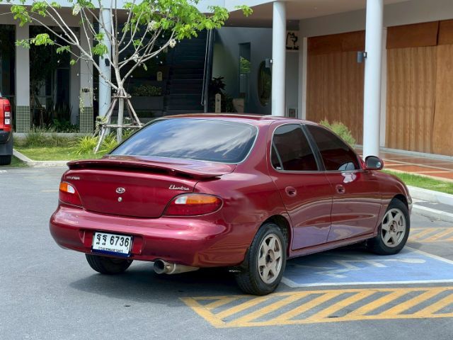 Hyundai Elantra 1996 1.8 GLS Sedan เบนซิน ไม่ติดแก๊ส เกียร์ธรรมดา แดง รูปที่ 4