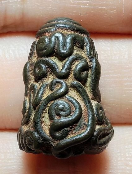 🚩พระปิดตา หลวงพ่อทับ วัดทอง พิมพ์นั่งยอง🚩 รูปที่ 2