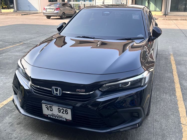 Honda Civic 2023 2.0 eHEV RS Sedan เบนซิน ไม่ติดแก๊ส เกียร์อัตโนมัติ ดำ รูปที่ 3