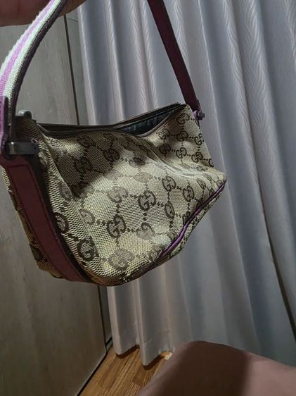 Gucci Boat Pochette Vintage ✨ รูปที่ 8