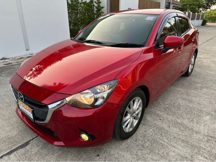 Mazda Mazda 2 2016 1.5 XD High Sedan ดีเซล เกียร์อัตโนมัติ แดง