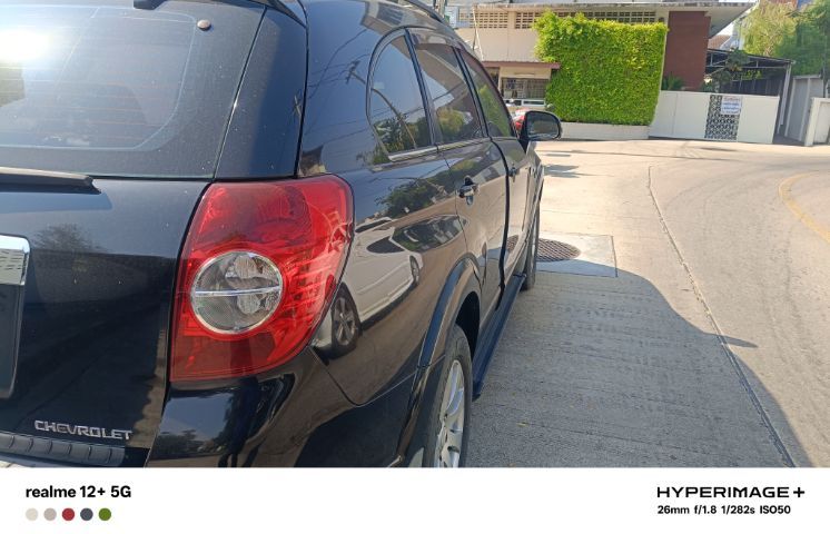 Chevrolet Captiva 2015 2.0 LSX Sedan เบนซิน ไม่ติดแก๊ส เกียร์อัตโนมัติ ดำ รูปที่ 2