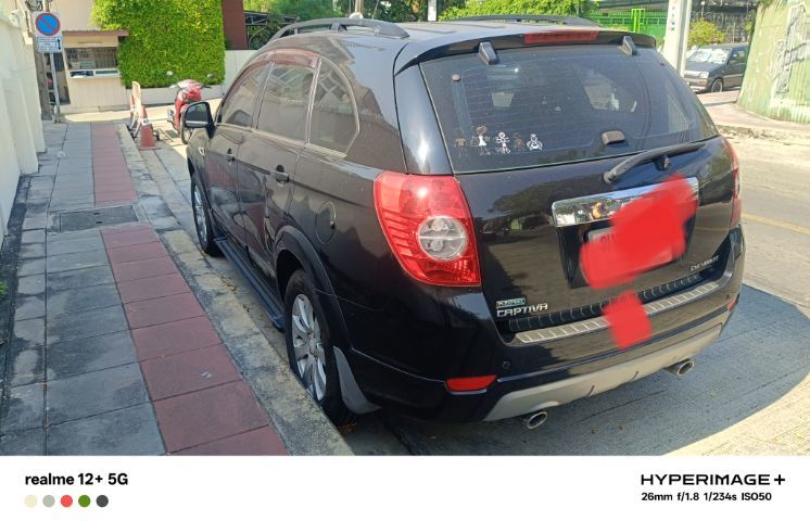 Chevrolet Captiva 2015 2.0 LSX Sedan เบนซิน ไม่ติดแก๊ส เกียร์อัตโนมัติ ดำ รูปที่ 3