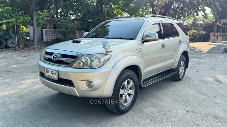 Toyota Fortuner 2008 3.0 V 4WD Utility-car ดีเซล เกียร์อัตโนมัติ เทา รูปที่ 2