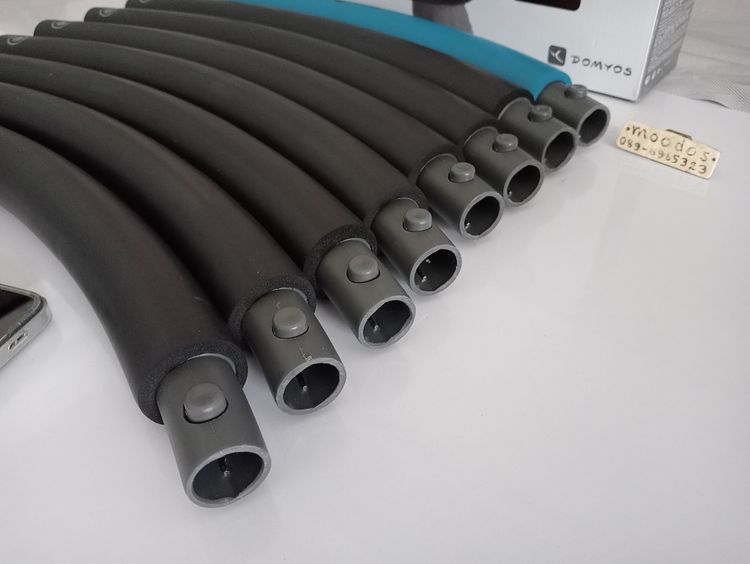 ฮูลาฮูปถ่วงน้ําหนักขนาด 1.4 กก. GYM HOOP 500 รูปที่ 4