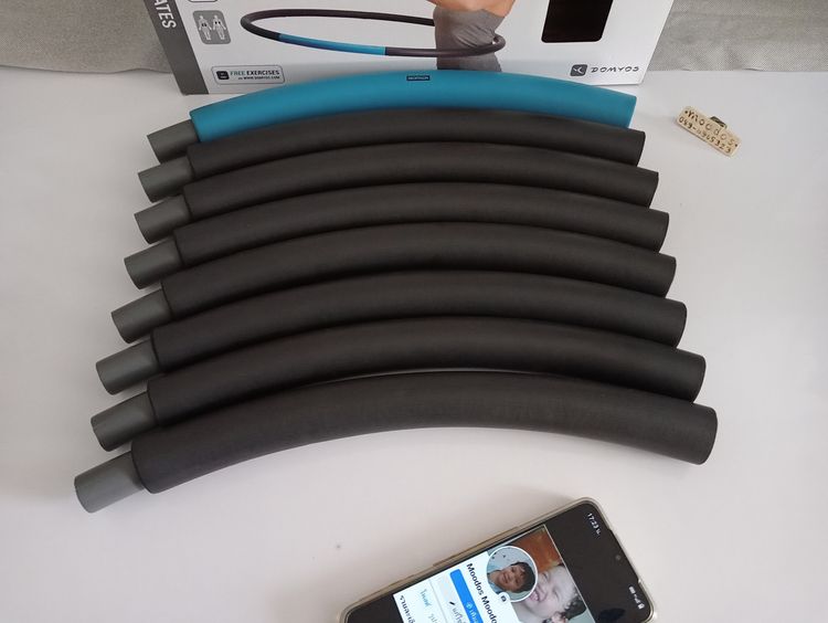 ฮูลาฮูปถ่วงน้ําหนักขนาด 1.4 กก. GYM HOOP 500 รูปที่ 6