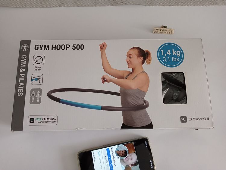ฮูลาฮูปถ่วงน้ําหนักขนาด 1.4 กก. GYM HOOP 500 รูปที่ 9