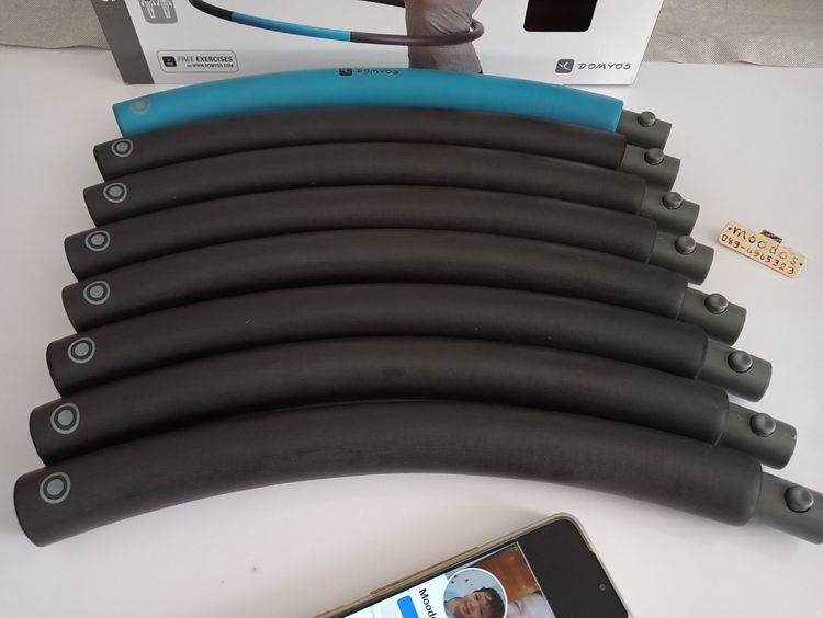 ฮูลาฮูปถ่วงน้ําหนักขนาด 1.4 กก. GYM HOOP 500 รูปที่ 2