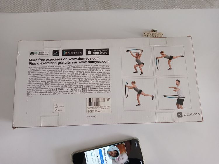 ฮูลาฮูปถ่วงน้ําหนักขนาด 1.4 กก. GYM HOOP 500 รูปที่ 10