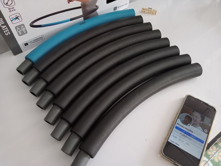 ฮูลาฮูปถ่วงน้ําหนักขนาด 1.4 กก. GYM HOOP 500 รูปที่ 8