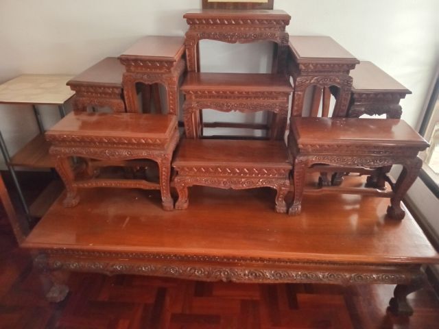 น้ำตาล ไม้ อื่นๆ โต๊ะหมู่บูชา