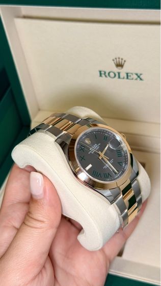 Rolex Datejust Wimbledon 41 mm. รูปที่ 3