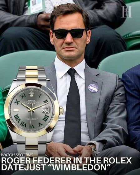 Rolex Datejust Wimbledon 41 mm. รูปที่ 6