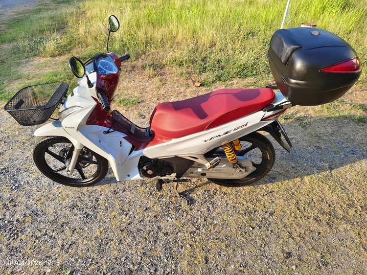 ขายถูกด่วน Wave 125i ปี 2022 แถมกล่องท้ายฟรี รูปที่ 8