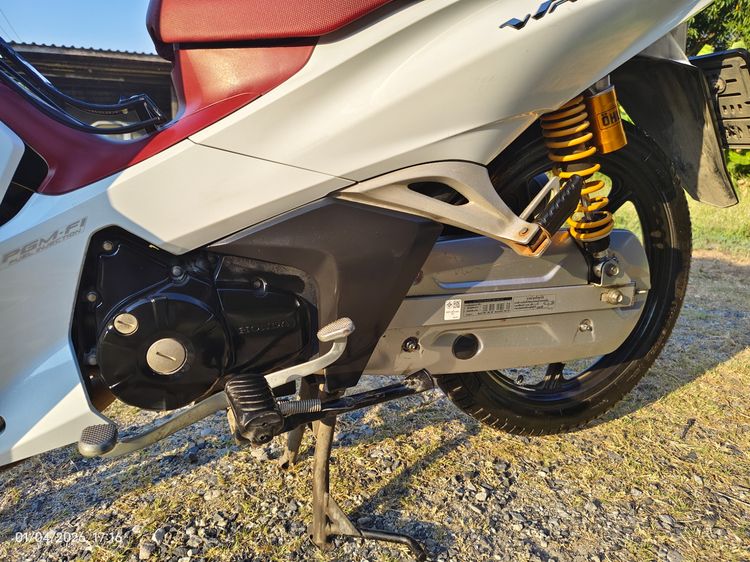 ขายถูกด่วน Wave 125i ปี 2022 แถมกล่องท้ายฟรี รูปที่ 10