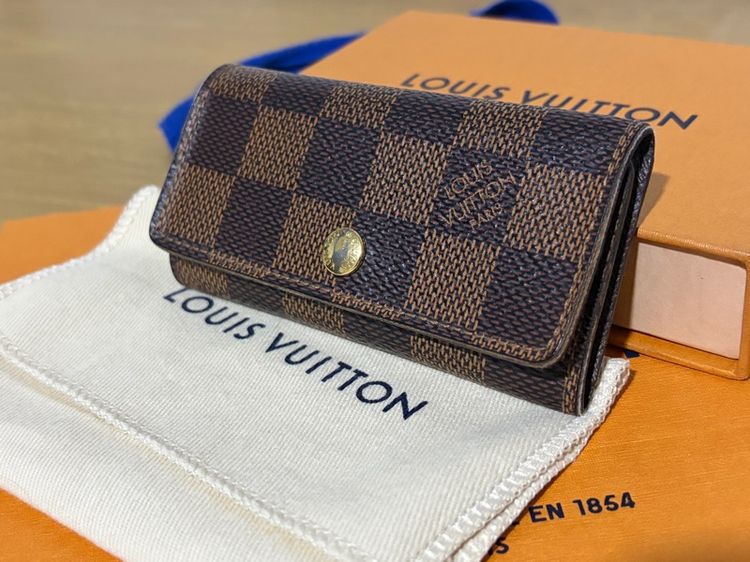 LV 4 key holder Damier Full Set รูปที่ 2