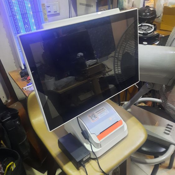 เครื่องคิดเงินPos plus 2จอ พร้อมสายไฟ ยังใหม่ 16000 นวมินทร์163 รูปที่ 2