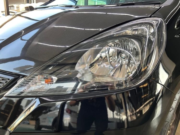 Honda Jazz 2008 1.5 S Sedan เบนซิน ไม่ติดแก๊ส เกียร์ธรรมดา ดำ รูปที่ 2
