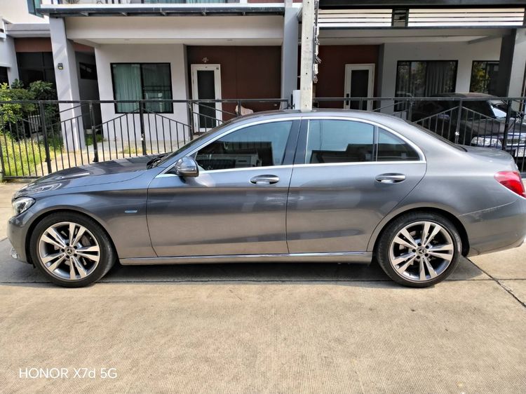Mercedes-Benz C-Class 2018 C350 Sedan ปลั๊กอินไฮบริด (PHEV) เกียร์อัตโนมัติ เทา รูปที่ 3