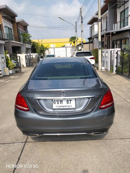 Mercedes-Benz C-Class 2018 C350 Sedan ปลั๊กอินไฮบริด (PHEV) เกียร์อัตโนมัติ เทา รูปที่ 2