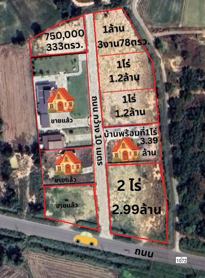 ที่ดินแถวหนองเบน หลายแปลง