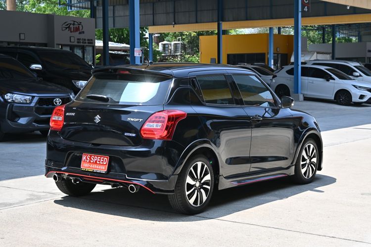 Suzuki Swift 2018 1.25 GLX Sedan เบนซิน ไม่ติดแก๊ส เกียร์อัตโนมัติ ดำ รูปที่ 4