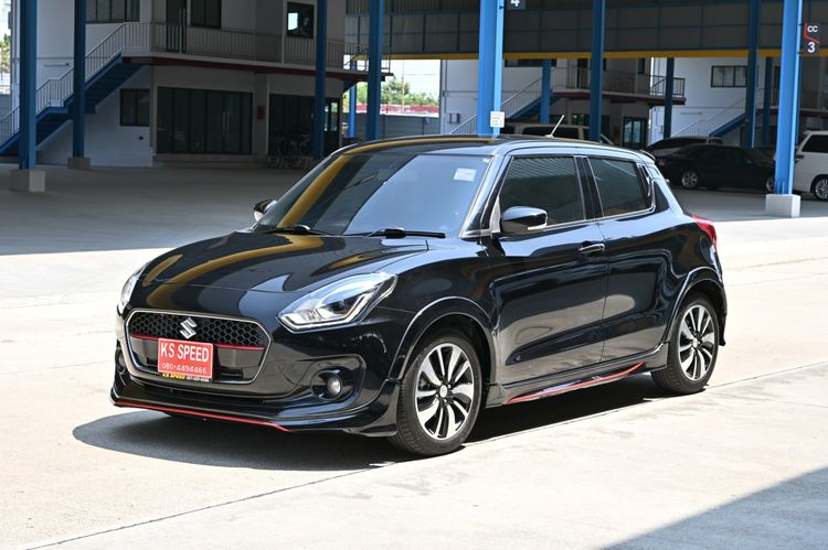 รถ Suzuki Swift 1.25 GLX สี ดำ