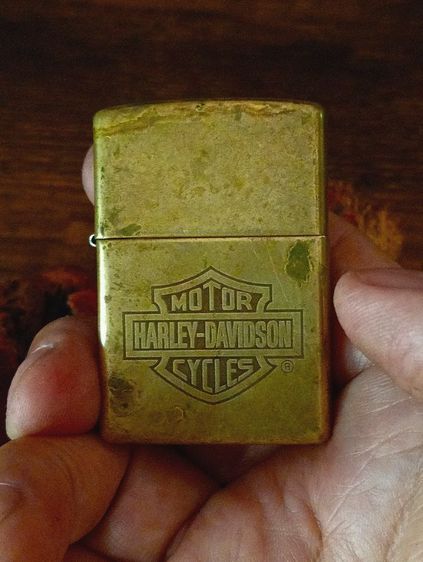 USA.ไฟแช็ค zippo harley - davidson ปี 09แท้เดิมจากอเมริกาแท้เดิมสภาพสุดเยี่ยม