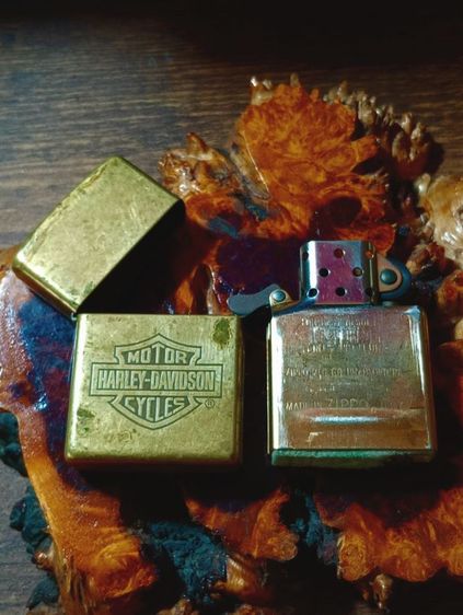USA.ไฟแช็ค zippo harley - davidson ปี 09แท้เดิมจากอเมริกาแท้เดิมสภาพสุดเยี่ยม รูปที่ 5