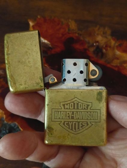 USA.ไฟแช็ค zippo harley - davidson ปี 09แท้เดิมจากอเมริกาแท้เดิมสภาพสุดเยี่ยม รูปที่ 14