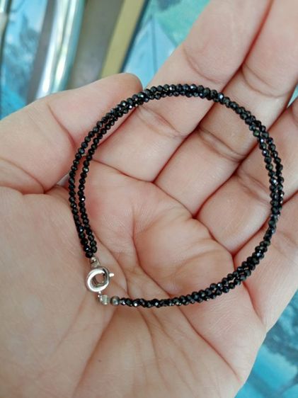 อัญมณี เครื่องประดับต่างๆ ข้อมือนิลแท้ อะไหล่เงินแท้