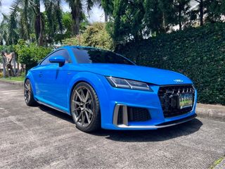 ฟรีดาวน์ AUDI TT Coupe’ 45 TFSI quattro S-Line  ปี2564(2021) วิ่งเพียง 40,000 km. สีฟ้า รถสวยมาก.