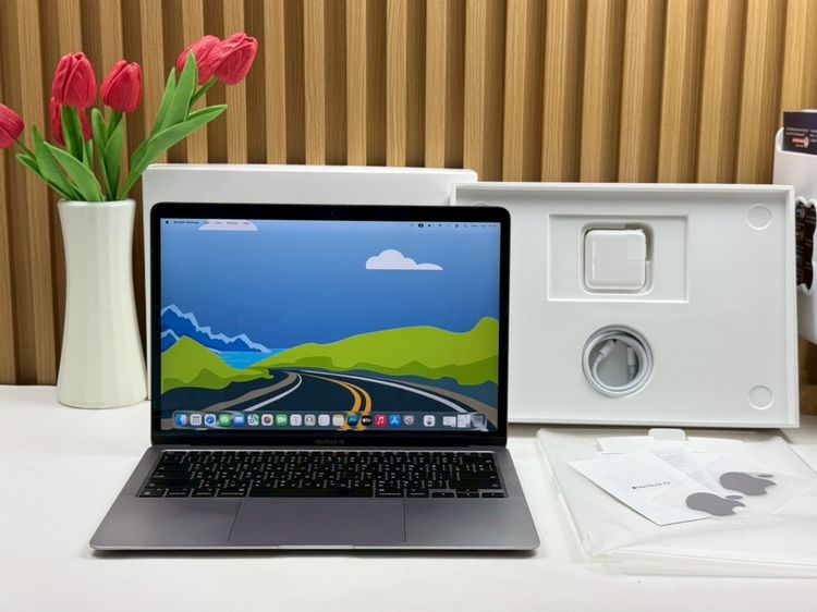 Apple แมค โอเอส 8 กิกะไบต์ อื่นๆ ไม่ใช่ MacBook Air 13-inch M1,2020 Ram16GB SSD256GB SpaceGray