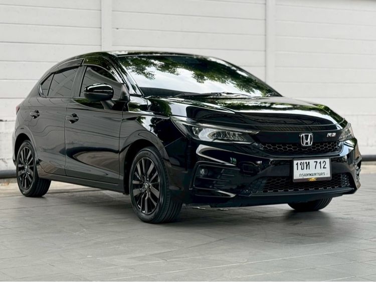 Honda City 2021 1.0 RS Sedan เบนซิน ไม่ติดแก๊ส เกียร์อัตโนมัติ ดำ รูปที่ 2