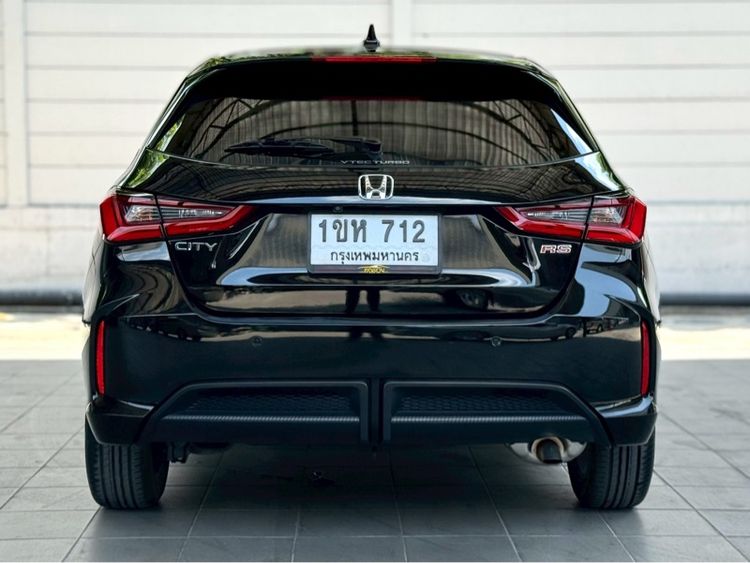 Honda City 2021 1.0 RS Sedan เบนซิน ไม่ติดแก๊ส เกียร์อัตโนมัติ ดำ รูปที่ 4