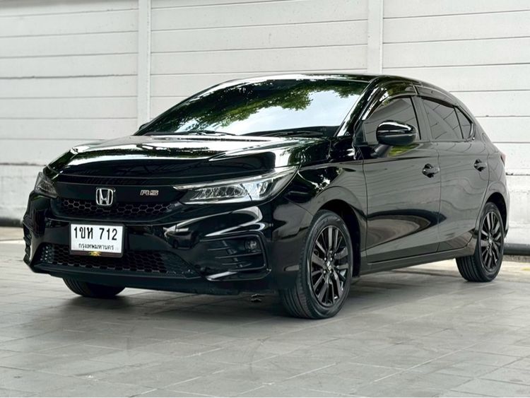 Honda City 2021 1.0 RS Sedan เบนซิน ไม่ติดแก๊ส เกียร์อัตโนมัติ ดำ รูปที่ 3
