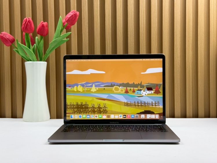 Apple Macbook Pro 13 Inch แมค โอเอส 8 กิกะไบต์ อื่นๆ ไม่ใช่ MacBook Pro (13.3-inch,2020 Two Thunderbolt 3 ports) Ram8GB SSD512GB SpaceGray 