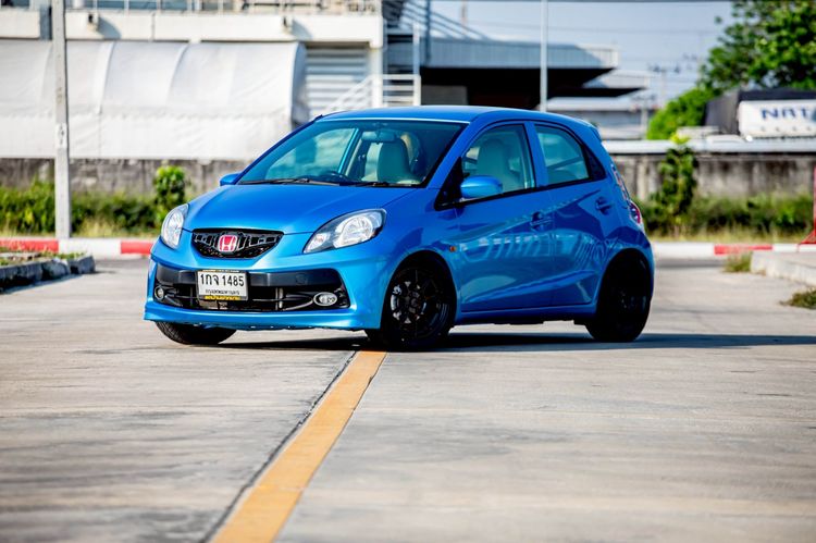 Honda Brio 2012 1.2 V Utility-car เบนซิน เกียร์อัตโนมัติ ฟ้า รูปที่ 3