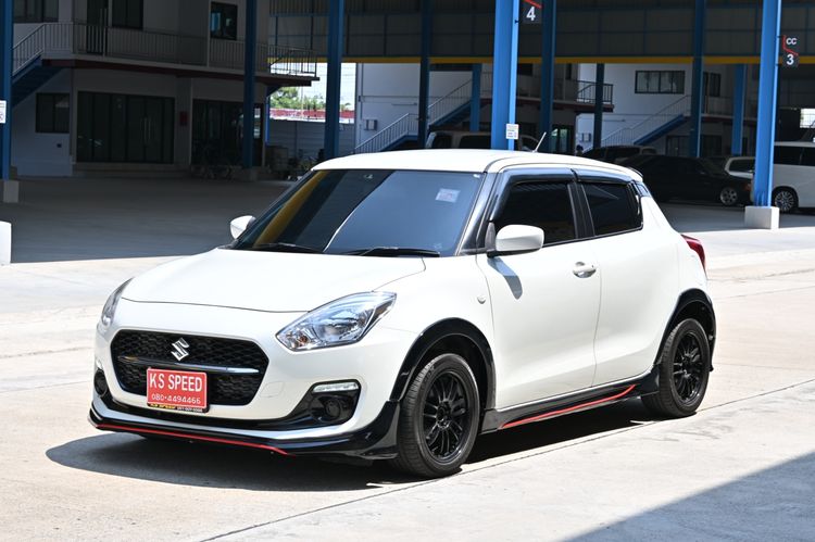 Suzuki Swift 2021 1.2 GL Plus Sedan เบนซิน ไม่ติดแก๊ส เกียร์อัตโนมัติ ขาว รูปที่ 2