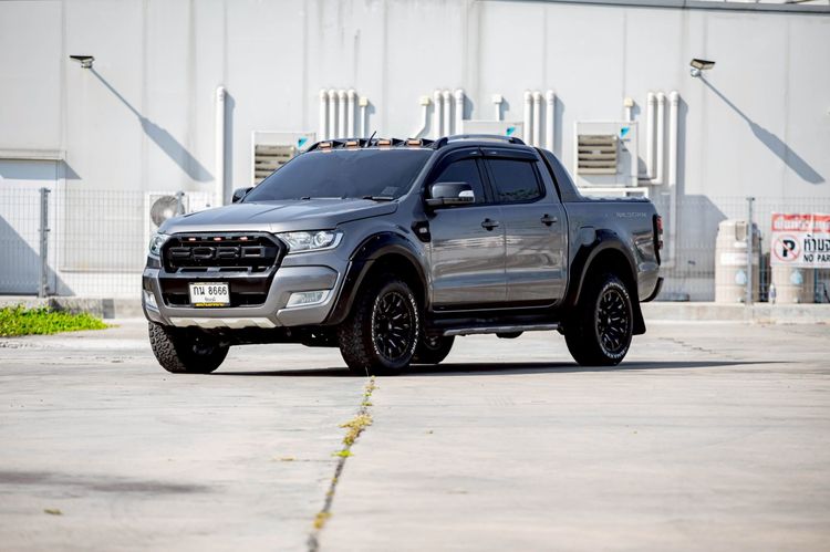 Ford Ranger 2016 2.2 Hi-Rider XLT Pickup ดีเซล เกียร์อัตโนมัติ เทา รูปที่ 3