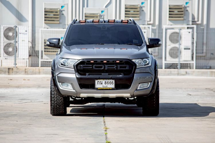 Ford Ranger 2016 2.2 Hi-Rider XLT Pickup ดีเซล เกียร์อัตโนมัติ เทา รูปที่ 2