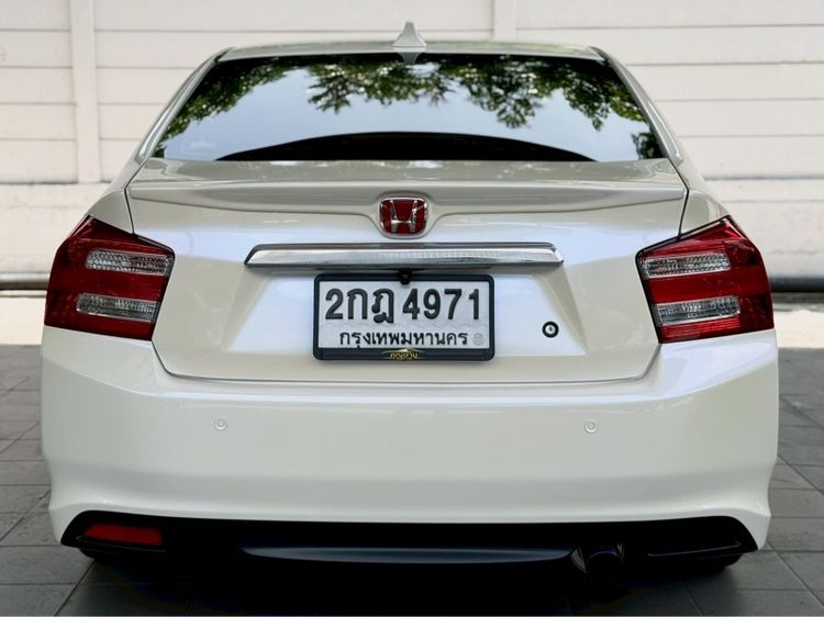 Honda City 2013 1.5 Sv i-VTEC Sedan เบนซิน ไม่ติดแก๊ส เกียร์อัตโนมัติ ขาว รูปที่ 4