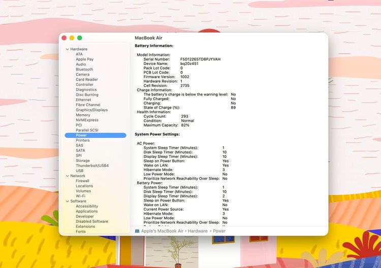 MacBook Air 13-inch M1,2020 Ram8GB SSD512GB SpaceGray รูปที่ 13